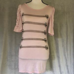 super cute size S pink Rue 21 quarter sleeve top